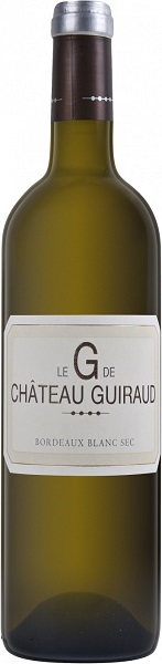 Вино Ле Ж де Шато Гиро (Le G de Chateau Guiraud) белое сухое 0,75л Крепость 13,5%