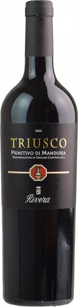 Вино Триуско Примитиво ди Мандурия (Triusco) красное сухое 0,75л Крепость 14,5%