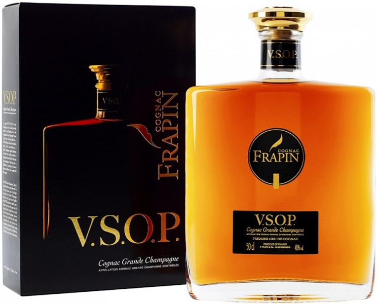 Коньяк Фрапен ВИП (Cognac Frapin VIP) VSOP 0,7л Крепость 40% в подарочной коробке