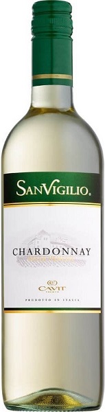 Вино Санвиджилио Шардоне (Sanvigilio Chardonnay) белое сухое 0,75л Крепость 12%