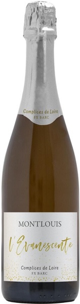 Вино игристое Комплис де Луар Л'эванессант (Complices de Loire) белое брют 0,75л Крепость 12%