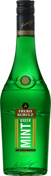 Ликер Фруко Шульц Зеленая мята (Fruko Schulz Green Mint) десертный 0,7л Крепость 24%