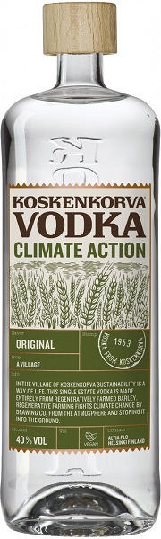 Водка Коскенкорва Клаймит Экшн (Koskenkorva Climate Action) 0,7л Крепость 40%