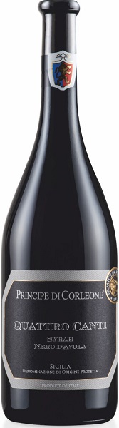 Вино Куаттро Канти Сира-Неро Д'Авола (Quattro Canti Syrah-Nero D'Avola) красное сухое 0,75л 13,5%
