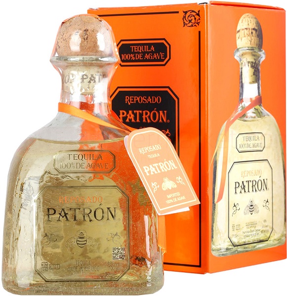 Текила Патрон Репосадо (Tequila Patron Reposado) 0,75л Крепость 40% в подарочной коробке
