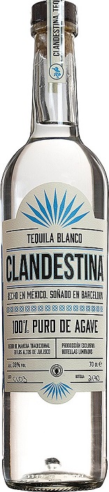 Текила Кландестина Бланко (Clandestina Blanco) 0,7л Крепость 38%