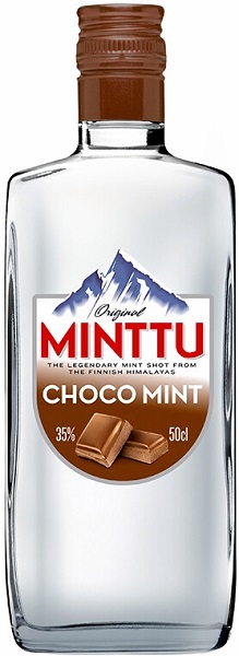 Ликер Минтту Шоколадная Мята (Minttu Choco Mint) крепкий 0,5л Крепость 35%