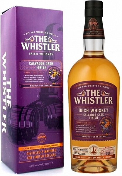 Виски Уистлер Кальвадос Каск Финиш (The Whistler Calvados Cask Finish) 0,7л 43% в подарочной коробке