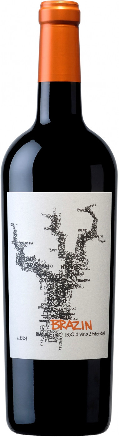 Вино Бразин Олд Вайн Зинфандель (Brazin Old Vine Zinfandel) красное сухое 0,75л 14,5%