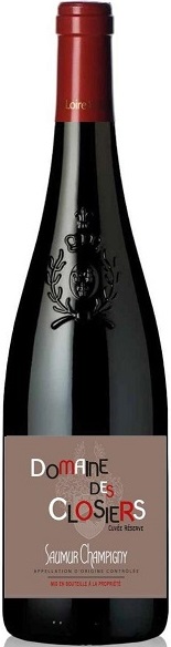 Вино Сомюр Шампиньи Домен де Клозьер (Saumur Champigny Domain de Lozier) красное сухое 0,75л 14%