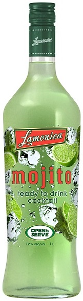 Аперитив Ламоника Мохито (Lamonica Mojito) 1л Крепость 12%
