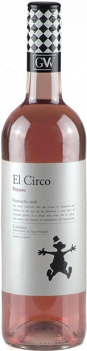 Вино Эль Сирко Пайясо (El Circo Payaso) розовое сухое 0,75л Крепость 13%