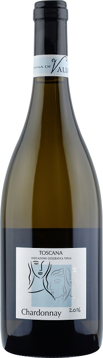 Вино Донна ди Валиано Шардоне (Donna di Valiano Chardonnay) белое сухое 0,75л Крепость 13%