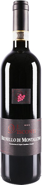 Вино Висконти Брунелло ди Монтальчино (Visconti) красное сухое 0,75л Крепость 14,5%