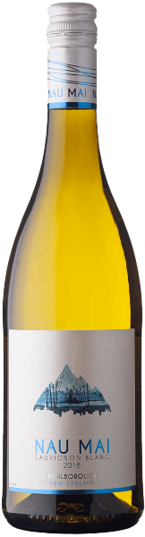 Вино Нау Мэй Совиньон Блан (Nau Mai Sauvignon Blanc) белое сухое 0,75л Крепость 12,5%