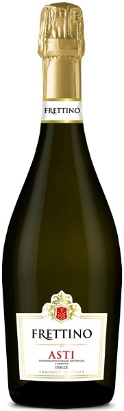 Вино игристое Фреттино Асти (Frettino Asti) белое сладкое 0,75л Крепость 7,5%