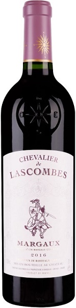 Вино Шевалье де Ласкомб (Chevalier de Lascombes) красное сухое 0,75л Крепость 13,5%