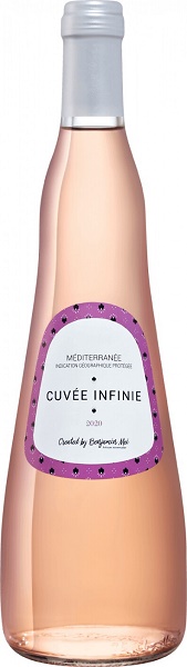 Вино Кюве Инфини (Cuvee Infinie) розовое сухое 0,75л Крепость 13%