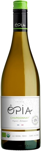 Вино безалкогольное игристое Опиа Шардоне (Opia Chardonnay) белое полусухое 0,75л 0%