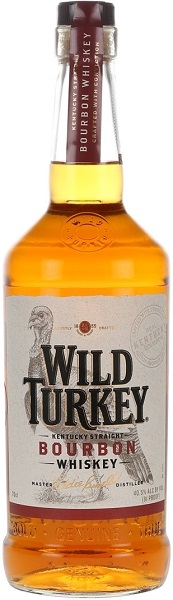 Виски Уайлд Тёки 81 (Wild Turkey 81) зерновой 0,7л Крепость 40,5%
