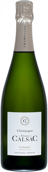Шампанское Этьен Кальсак Ле Рошфорт Блан де Блан (Etienne Calsac) белое экстра брют 0,7л 12%