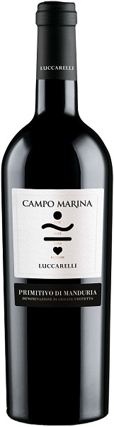 Вино Луккарелли Кампо Марина Примитиво ди Мандурия (Luccarelli) красное полусухое 0,75л 15%