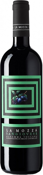 Вино Ла Моцца Санджовезе (La Mozza Sangiovese) красное сухое 0,75л Крепость 13,5%