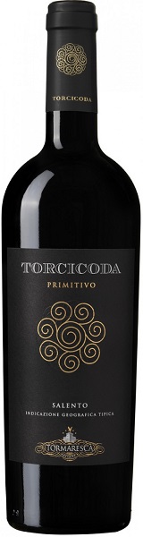 Вино Торчикода Примитиво Саленто (Torcicoda Primitivo Salento) красное сухое 0,75л Крепость 14,5%