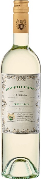Вино Доппио Пассо Грилло (Doppio Passo Grillo) белое полусухое 0,75л Крепость 12,5%