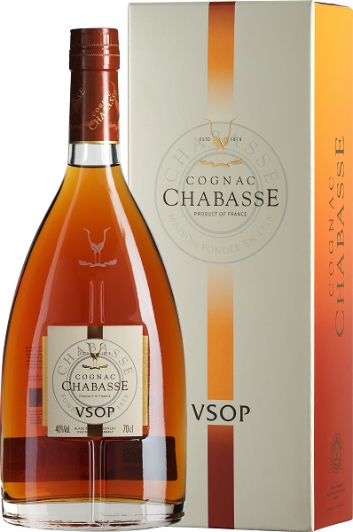Коньяк Шабасс (Cognac Chabasse) VSOP 0,7л Крепость 40% в подарочной коробке