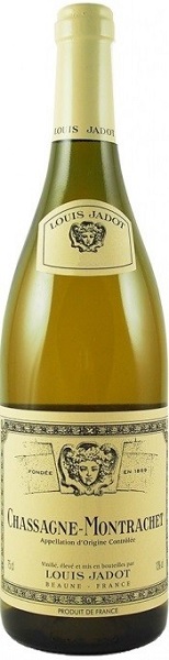 Вино Луи Жадо Шассань-Монраше (Louis Jadot Chassagne-Montrachet) белое сухое 0,75л Крепость 13%
