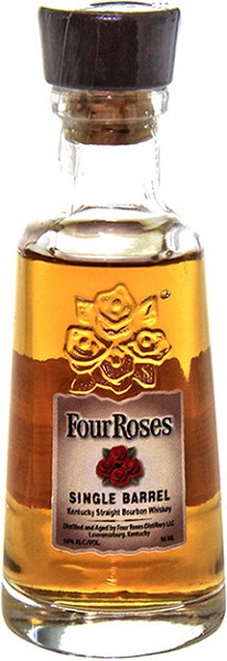 Виски Фо Роузес Сингл Баррел (Whiskey Four Roses Single Barrel) 50 мл Крепость 50%