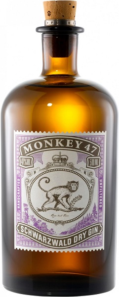Джин Манки 47 Шварцвальд Драй (Gin Monkey 47 Schwarzwald Dry) 0,5л крепость 47%