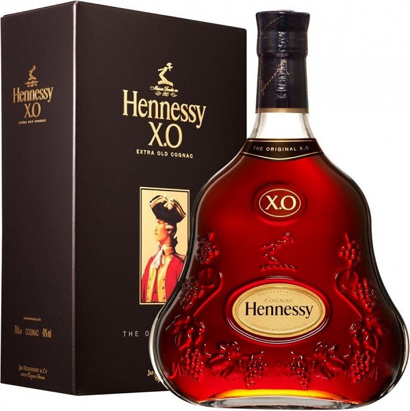 Коньяк Хеннесси (Cognac Hennessy) XO 0,7л Крепость 40% в подарочной коробке