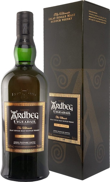Виски Ардбег Угадал (Ardbeg Uigeadail) 0,7л Крепость 54,2% в подарочной коробке