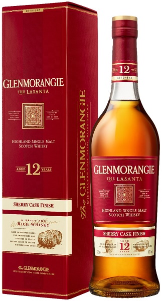 Виски Гленморанджи Ласанта (Glenmorangie The Lasanta) 0,7л 43% в подарочной коробке