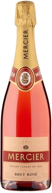Шампанское Мерсье Розе (Mercier Brut Rose) розовое брют 0,75л Крепость 12%