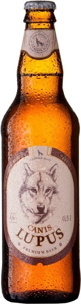 Пиво Канис Лупус (Canis Lupus) фильтрованное светлое 0,5л Крепость 4,6% стеклянная бутылка