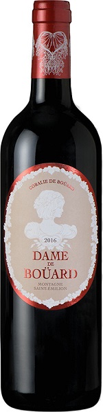 Вино Дам де Буар (Chateau Clos de Bouard) красное сухое 0,75л Крепость 14,5%