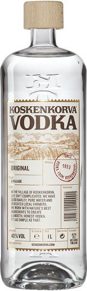 Водка Коскенкорва (Vodka Koskenkorva) 1л Крепость 40%