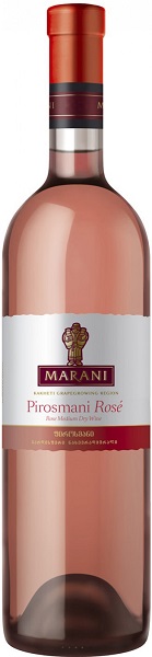 Вино Марани Пиросмани Розе (Marani Pirosmani Rose) розовое полусухое 0,75л Крепость 12%