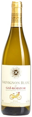 Вино Совиньон Блан де Гай-Кодзор (Sauvignon Blanc de Gai-Kodzor) белое сухое 0,75л Крепость 12,5%