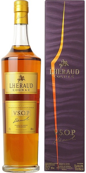 Коньяк Леро (Cognac Lheraud) VSOP 0,7л Крепость 40% в подарочной коробке