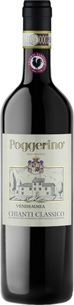 Вино Поджерино Кьянти Классико (Poggerino Chianti Classico) красное сухое 0,75л Крепость 14,5%