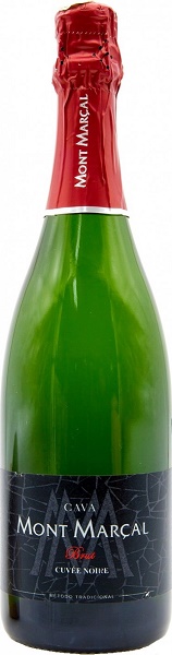 Вино игристое Кава Монт Марсаль Кюве Нуар (Mont Marcal) белое брют 0,75л Крепость 11,5%