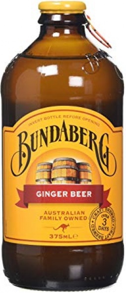 Лимонад Бандаберг Пряный имбирный (Bundaberg Spiced Ginger Beer) 375 мл стеклянная бутылка