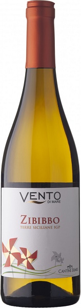 Вино Венто ди Маре Зибиббо (Vento di Mare Zibibbo) белое сухое 0,75л Крепость 12,5%