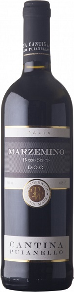 Вино Пуйанелло Марцемино (Puianello Marzemino) красное сухое 0,75л Крепость 8,5%