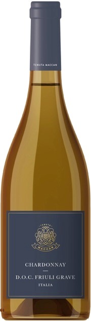 Вино Тенута Маккан Шардоне Граве дель Фриули (Tenuta Maccan) белое сухое 0,75л Крепость 13%