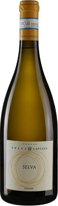 Вино Сельва Капуцца Лугана Сельва (Selva Capuzza Lugana Selva) белое сухое 0,75л Крепость 13,5%